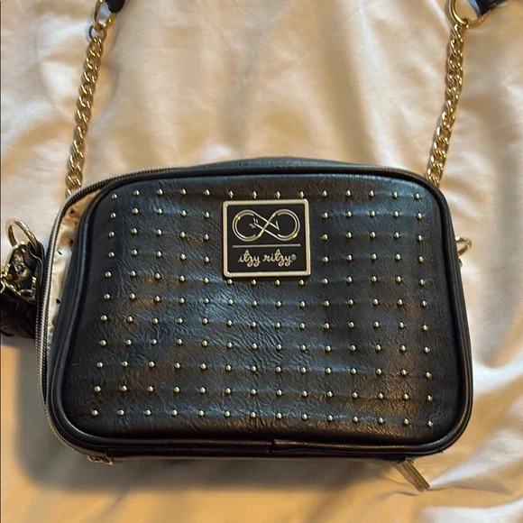 Chelsea + Cole For Itzy Ritzy Studded Double Take Crossbody Diaper Bag - Picture 2 of 8